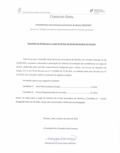 resultado diretor